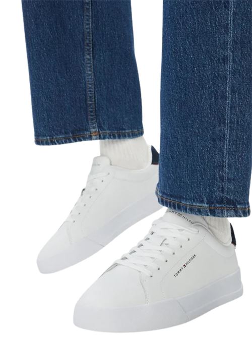 Sneakers in pelle Tommy Hilfiger | FM0FM053670LD